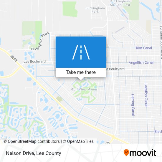 Mapa de Nelson Drive