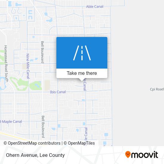Mapa de Ohern Avenue