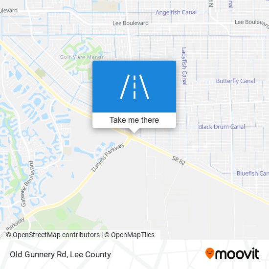 Old Gunnery Rd map