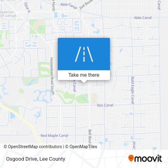 Mapa de Osgood Drive