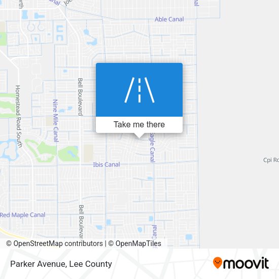 Mapa de Parker Avenue