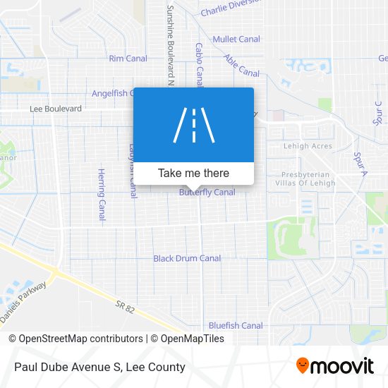 Mapa de Paul Dube Avenue S