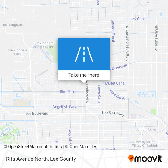 Mapa de Rita Avenue North