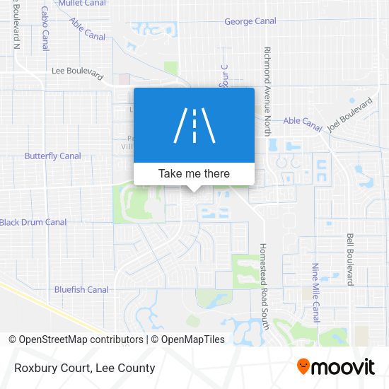 Mapa de Roxbury Court