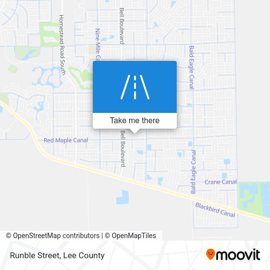 Mapa de Runble Street