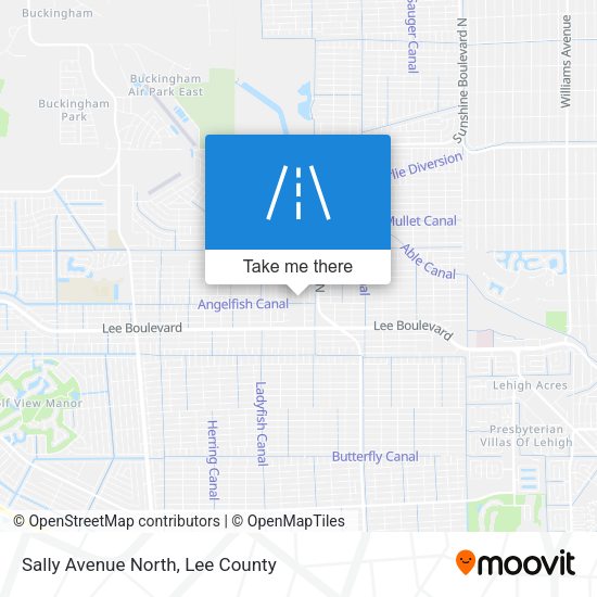 Mapa de Sally Avenue North