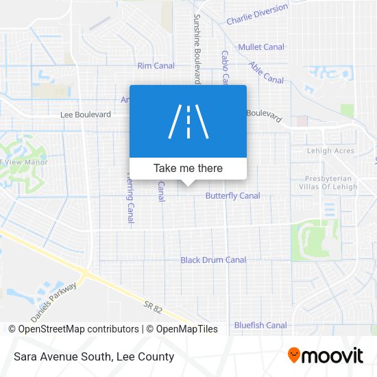 Mapa de Sara Avenue South