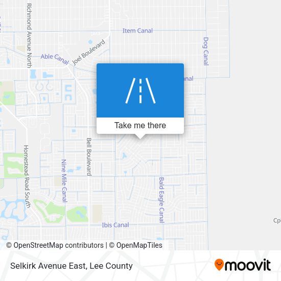 Selkirk Avenue East map