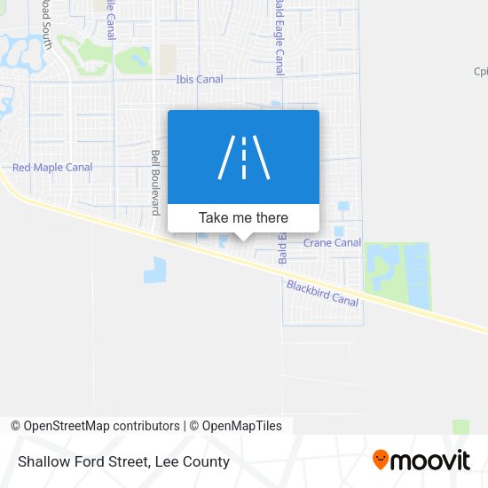 Mapa de Shallow Ford Street