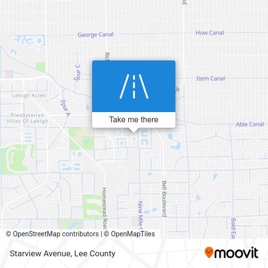 Mapa de Starview Avenue