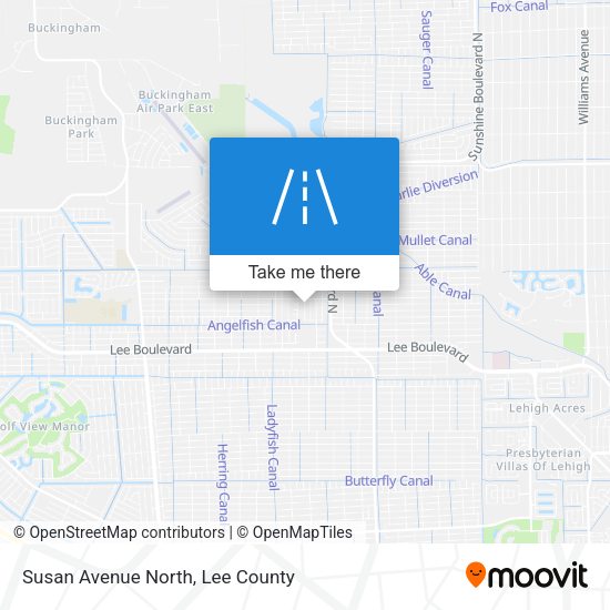 Susan Avenue North map