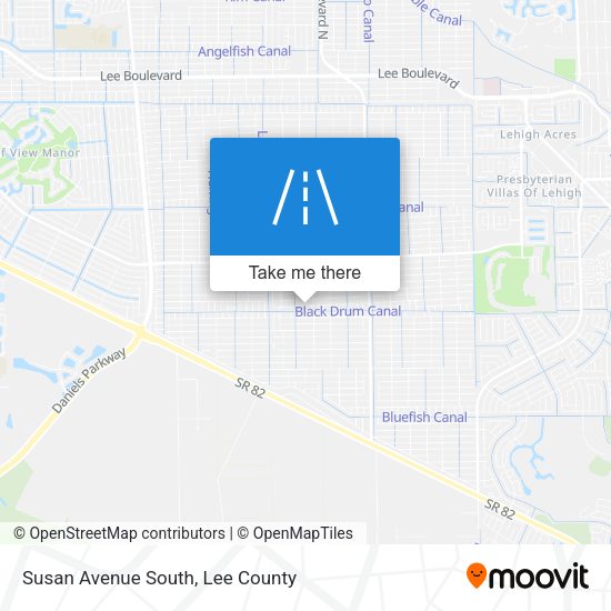Mapa de Susan Avenue South