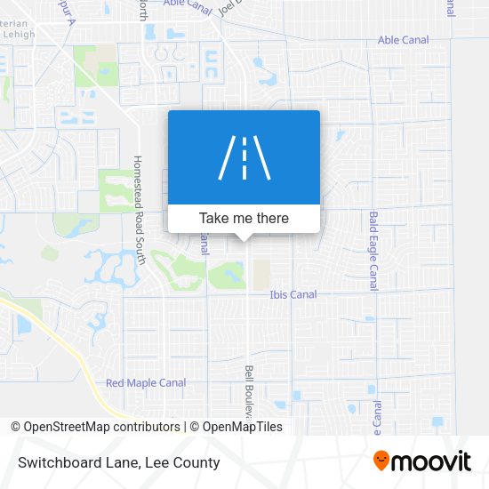 Switchboard Lane map