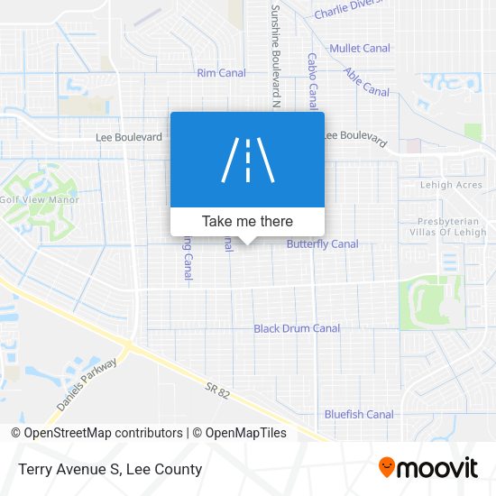 Terry Avenue S map