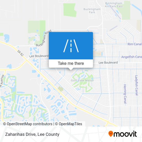 Zaharihas Drive map