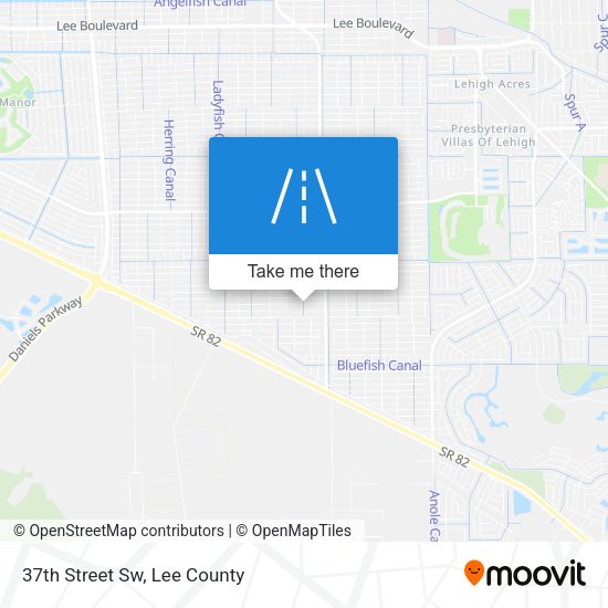 Mapa de 37th Street Sw