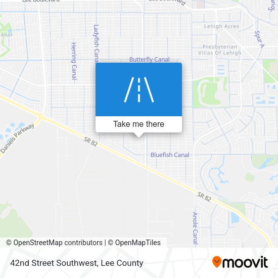 42nd Street Southwest map