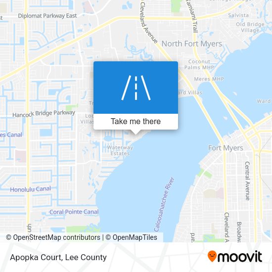 Mapa de Apopka Court