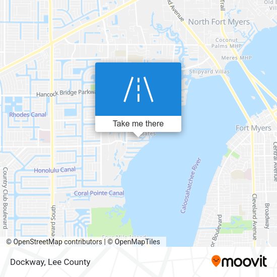Mapa de Dockway