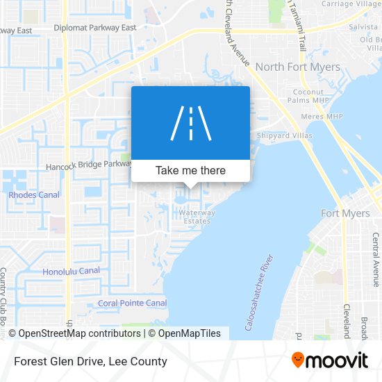 Mapa de Forest Glen Drive