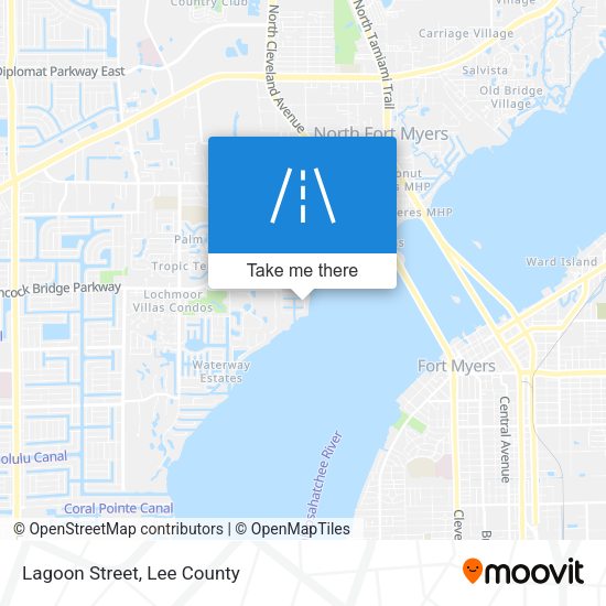 Mapa de Lagoon Street