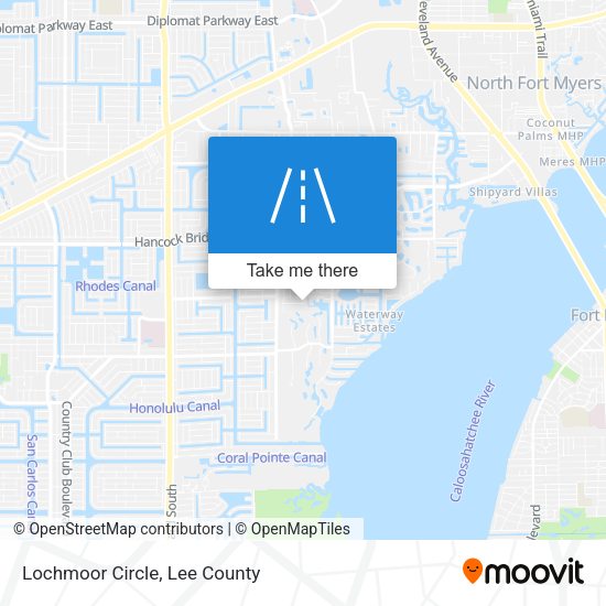 Lochmoor Circle map