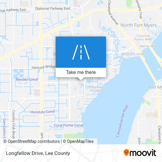 Mapa de Longfellow Drive