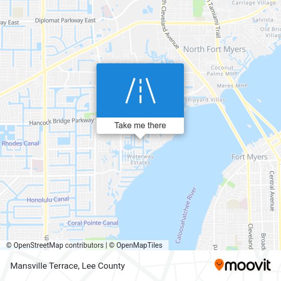 Mansville Terrace map