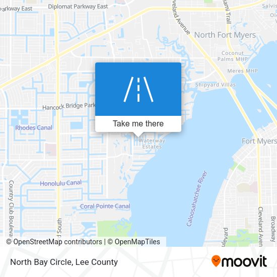 North Bay Circle map