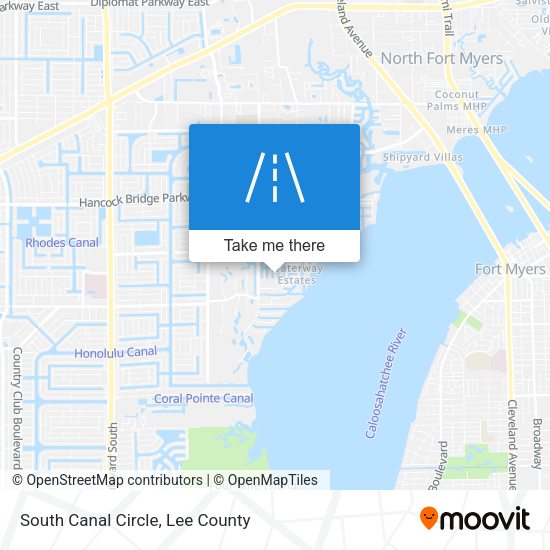 Mapa de South Canal Circle
