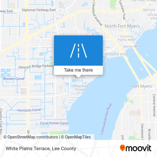 White Plains Terrace map