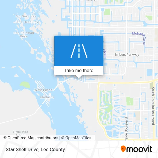 Star Shell Drive map