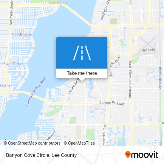 Banyon Cove Circle map