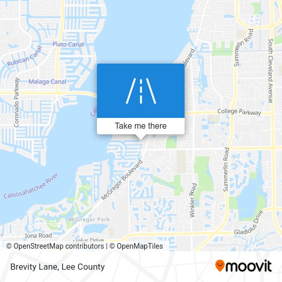 Mapa de Brevity Lane