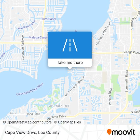 Mapa de Cape View Drive