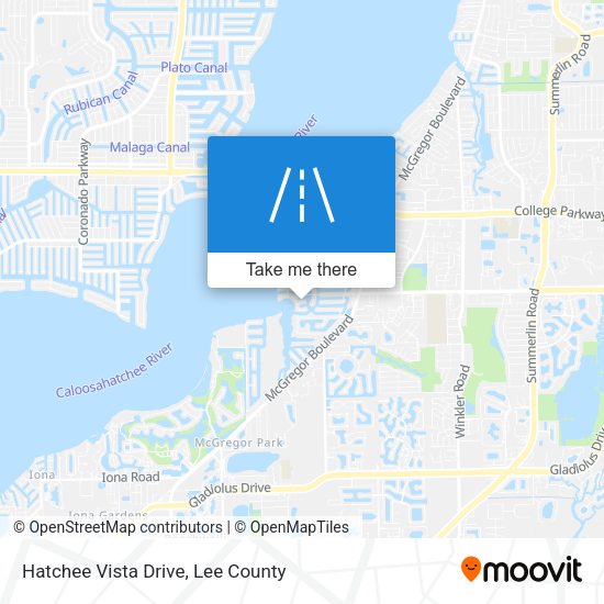 Hatchee Vista Drive map