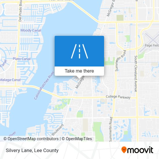 Mapa de Silvery Lane