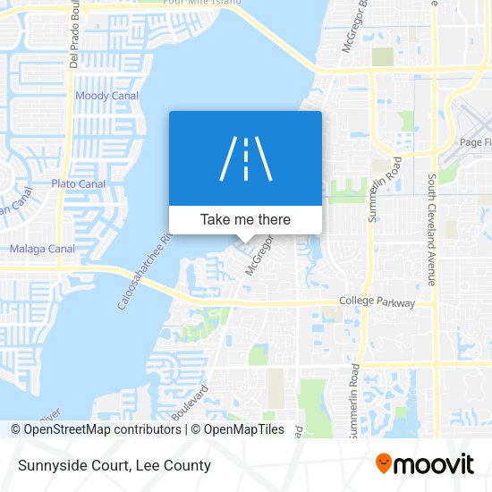Mapa de Sunnyside Court