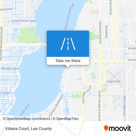 Villaire Court map