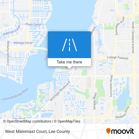 West Mainmast Court map