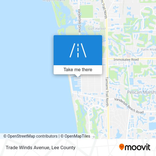 Trade Winds Avenue map