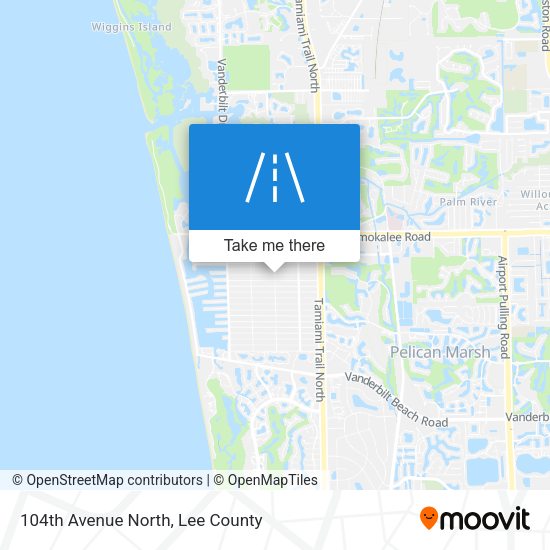 104th Avenue North map