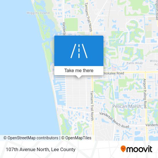 107th Avenue North map