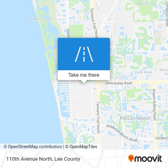 Mapa de 110th Avenue North
