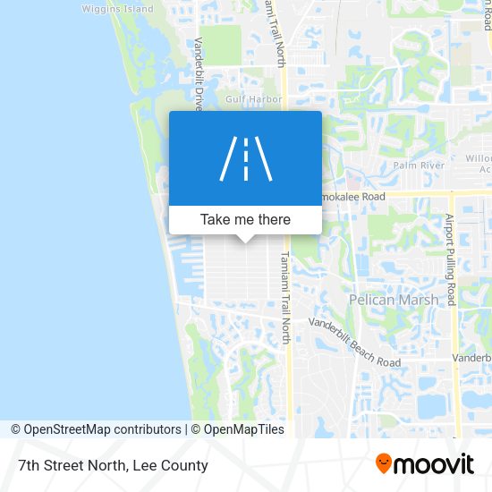 Mapa de 7th Street North