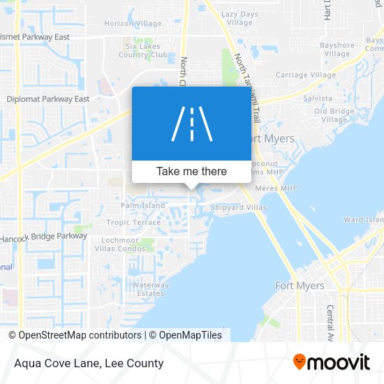 Mapa de Aqua Cove Lane