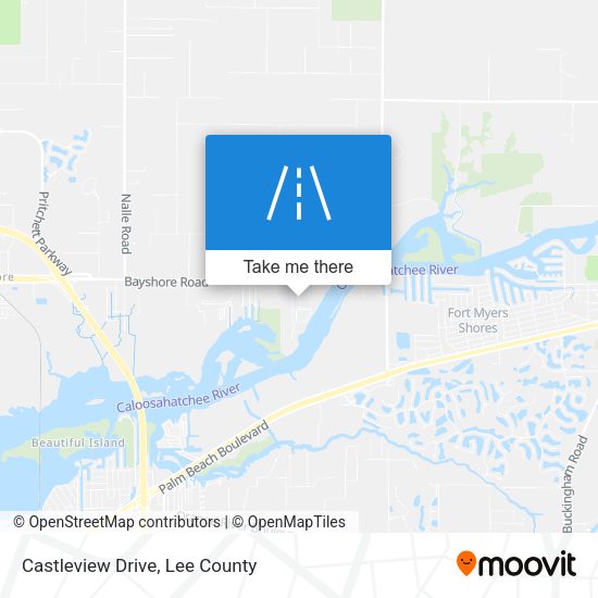 Castleview Drive map