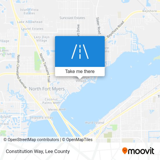 Constitution Way map