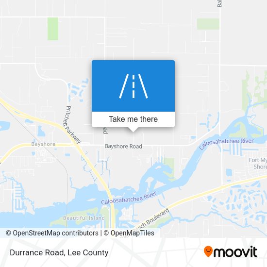 Mapa de Durrance Road