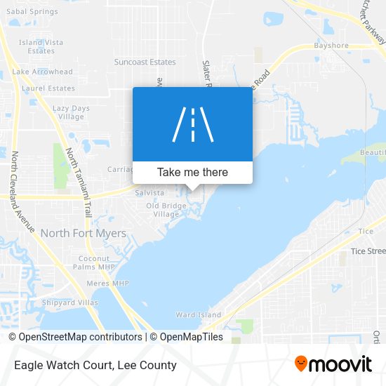 Eagle Watch Court map